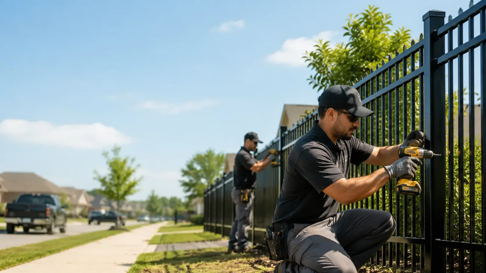 Metal Fence Installation in Saul, KY